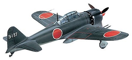 Hasegawa A6M5 Zero Fighter Type 52 Plastic Model Airplane Kit 1/32 Scale #08054