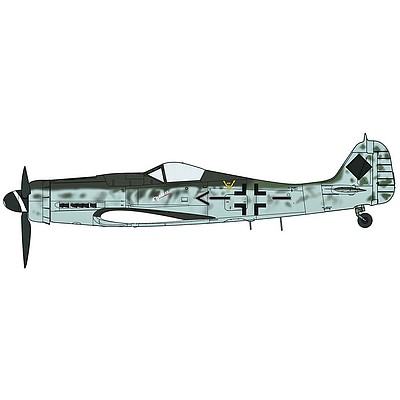 Hasegawa Focke-Wulf FW190D-9 Barkhorn with Figure Plastic Model Airplane Kit 1/32 Scale #08251