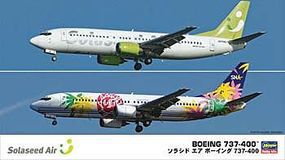 Solaseed Air B737-400 Limited Ed. (2 kits) Plastic Model Airplane Kit 1/200 Scale #10694