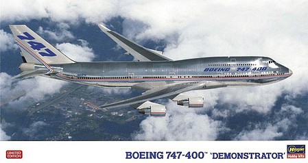 Hasegawa 1/200 B747-400 Demonstrator Airliner (Ltd Edition)