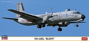 Hasegawa YS11EL Elint Electronic Intelligence Aircraft Plastic Model Airplane Kit 1/144 Scale #10858