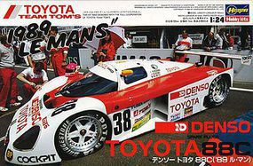 Hasegawa Denso Toyota 88C ''1989 Le Mans'' Plastic Model Car Kit 1/24 Scale #20235 Hasegawa Denso Toyota 88C ''1989 Le Mans'' Plastic Model Car Kit 1/24 Scale #20235
