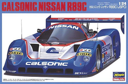 Hasegawa Calsonic Nissan R89C Race Car Plastic Model Car Kit 1/24 Scale #20245