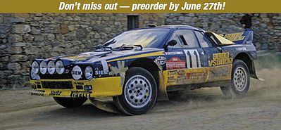 Hasegawa Lancia 037 Rally Grifone Plastic Model Car Kit 1/24 Scale #20277