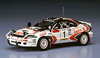 Hasegawa Toyota Celica Turbo 4WD 1993 Rally Winner Plastic Model Car Kit 1/24 Scale #20309