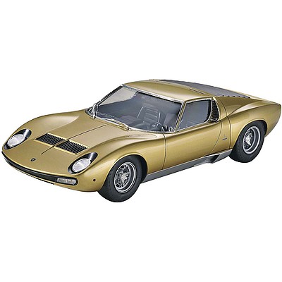 Hasegawa Lamborghini Miura P400 SV Plastic Model Car Kit 1/24 Scale #20319