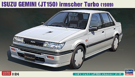 Hasegawa Isuzu Gemini (JT150) 4-Door Car (Limited Edition) Plastic Model Car Kit 1/24 #20377