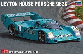 Hasegawa Leyton House Porsche 962C race Car Plastic Model Car Vehicle Kit 1/24 Scale #20411