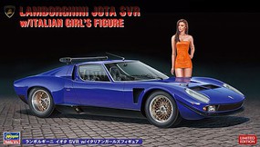 Hasegawa Lamborghini Jota SVR w/figure 1-24 Hasegawa Lamborghini Jota SVR w/figure 1-24