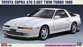 Hasegawa Toyota Supra A70 2.0 GT Twin Turbo Plastic Model Car Vehicle Kit 1/24 Scale #20600