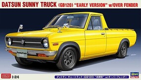 Hasegawa Datsun Sunny GB120 Truck w/Over Fender Plastic Model Truck Vehicle Kit 1/24 Scale #20641