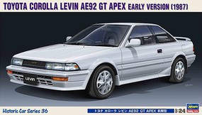 Hasegawa Toyota Corolla Levin AE92 GT Apex 2-Door Plastic Model Car Vehicle Kit 1/24 Scale #21136