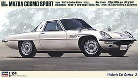 Hasegawa '68 Mazda Cosmo Sport L10B Car 1-24 Hasegawa '68 Mazda Cosmo Sport L10B Car 1-24