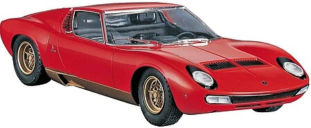 Hasegawa Lamborghini Miura Sv Plastic Model Car Kit 1/24 Scale #21213