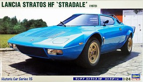 Hasegawa 1972 Lancia Stratos HF Stradale Sports Car Plastic Model Car Vehicle Kit 1/24 Scale #21215