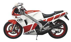Hasegawa Yamaha TZR250 Motorcycle Plastic Model Motorcycle Kit 1/12 Scale #21511