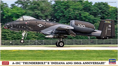 Hasegawa A-10C Thunderbolt II Indiana ANG Plastic Model Airplane Kit 1/72 Scale #2409