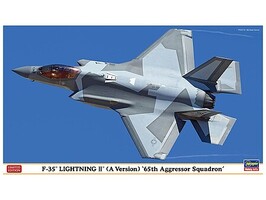 Hasegawa F-35 Lightning II 65th Aggressor Plastic Model Airplane Kit 1/72 Scale #2420