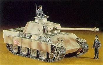 Hasegawa Pz.Kpfw V Panther Ausf.G Plastic Model Tank Kit 1/72 Scale #31109