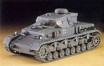 Hasegawa Pz.Kpfw IV Ausf.F1 Plastic Model Military Vehicle Kit 1/72 Scale #31141