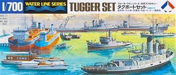 Hasegawa Tugger Set Plastic Model Tugger Kit 1/700 Scale #31509