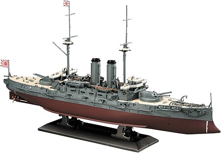 Hasegawa IJN Battleship Mikasa Battle of Japan Sea Plastic ModelBattleship Kit 1/350 Scale #40021