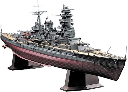 Hasegawa IJN Battleship Nagato 1941 Plastic Model Battleship Kit 1/350 Scale #40024