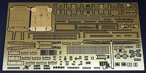 Hasegawa IJN Light Crusier Noshiro Metal Prts Ltd Plastic Model Ship Accessory 1/350 Scale #40085 Hasegawa IJN Light Crusier Noshiro Metal Prts Ltd Plastic Model Ship Accessory 1/350 Scale #40085