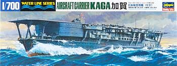 Hasegawa IJN Kaga Plastic Model Aircraft Carrier Kit 1/700 Scale #49202