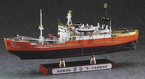 Hasegawa SOYA 1st Corps Antarctica Observation Ship Plastic Model Ship Kit 1/350 Scale #51152