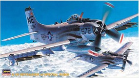 Hasegawa A-1H Skyraider w/Special Bomb 1-72 Hasegawa A-1H Skyraider w/Special Bomb 1-72