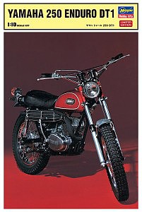 Hasegawa Yamaha 250 Enduro DT1 Plastic Model Motorcycle Kit 1/10 Scale #52171