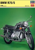 Hasegawa BMW R75/5 Motorcycle (Ltd Edition) Plastic Model Motorcycle Kit 1/10 Scale #52174