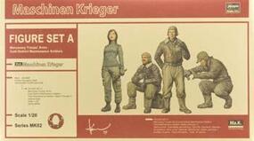 Hasegawa Ma.K Figure Set A Mercenary Troops Science Fiction Plastic Model Kit 1/20 Scale #64002