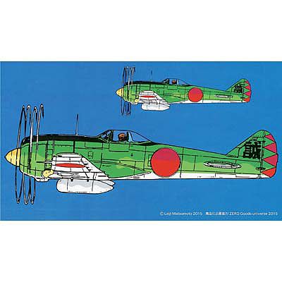 Hasegawa Stratosphere Fighter KI44-II Fighter Shoki Plastic Model Airplane Kit 1/48 Scale #64729