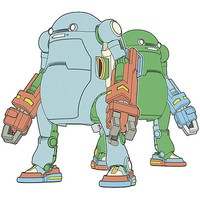 Hasegawa MechatroWeGo No.6 Power Arm (2) Plastic Model Kit 1/35 Scale #64752 Hasegawa MechatroWeGo No.6 Power Arm (2) Plastic Model Kit 1/35 Scale #64752