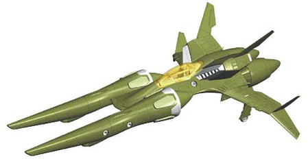 Hasegawa Crusher Joe TR5 Harpy Nero Star Fighter Science Fiction Plastic Model Kit 1/72 Scale #64792