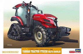 Hasegawa Yanmar YT5113A Delta Crawler Tractor Machinery Plastic Model Tractor Kit 1/35 Scale #66104