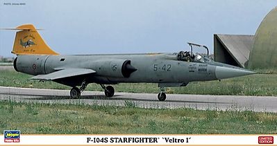 Hasegawa F-104S STARFIGHTER VELTRO Plastic Model Airplane Kit 1/48 Scale #7340