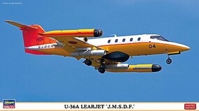 Hasegawa Learjet U36A JMSDF Business Jet (Ltd Edition) Plastic Model Airplane Kit 1/48 Scale #7521
