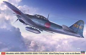 Hasegawa Mitsubishi A6M5c ZERO Fghtr Type 52 -32 Hasegawa Mitsubishi A6M5c ZERO Fghtr Type 52 -32