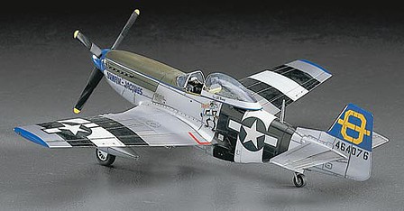 Hasegawa P-51D Mustang Plastic Model Airplane Kit 1/48 Scale #9130