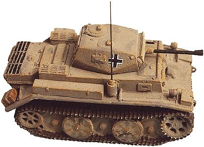 Heiser Ger PzII Luchs Recon Tank - HO-Scale