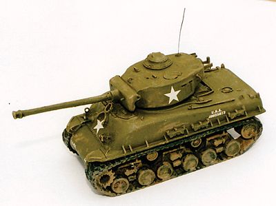 Heiser Amer Sherman M4A1(76)W Lt - HO-Scale
