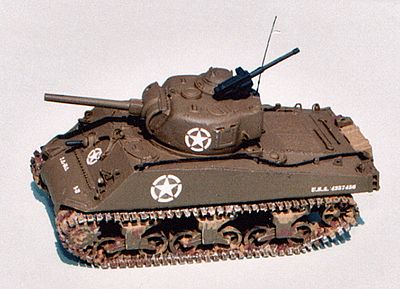 Heiser Amer Sherman M4A3 Late - HO-Scale