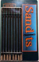 Hobby-Stix Sandits- 400/800 Grit Round Tip Sanding Stick w/Plastic Stem (5.5'') (8/Pk)