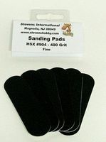 Hobby-Stix 400 Grit Fine Waterproof Sanding Pads for #901 (6/Bag)
