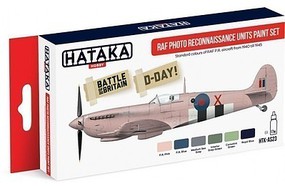Hataka Red Line (Airbrush-Dedicated)- RAF Photo Recon Units 1940-45 Paint Set (6 Colors) 17ml Bottles Hataka Red Line (Airbrush-Dedicated)- RAF Photo Recon Units 1940-45 Paint Set (6 Colors) 17ml Bottles