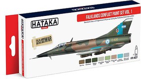 Hataka Red Line (Airbrush-Dedicated)- Falklands Conflict Argentinean AF Vol.1 Paint Set (8 Colors) 17ml Bottles Hataka Red Line (Airbrush-Dedicated)- Falklands Conflict Argentinean AF Vol.1 Paint Set (8 Colors) 17ml Bottles