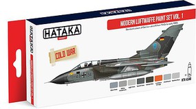 Hataka Red Line (Airbrush-Dedicated)- Modern Luftwaffe 1960s-Early 1980s Vol.1 Paint Set (8 Colors) 17ml Bottles Hataka Red Line (Airbrush-Dedicated)- Modern Luftwaffe 1960s-Early 1980s Vol.1 Paint Set (8 Colors) 17ml Bottles